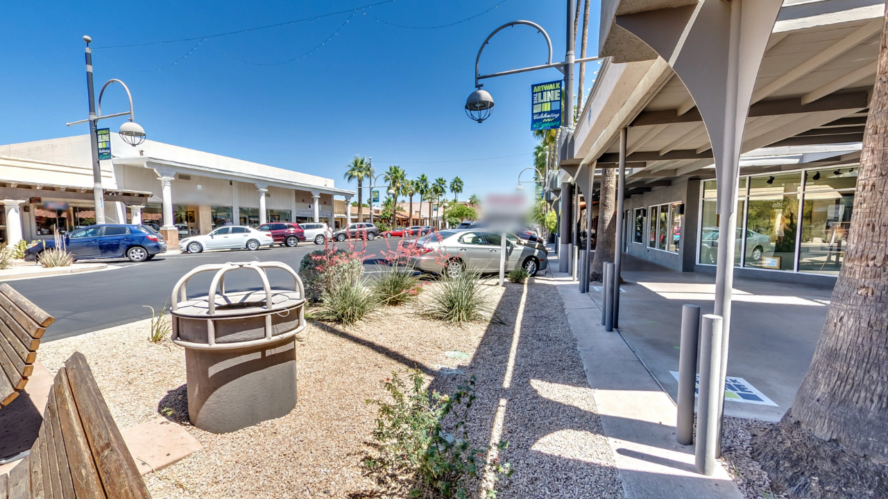 Shopping center at Old Town Scottsdale